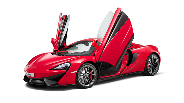 The McLaren 540C has the same engine as the Club Sportiva MP4-12C